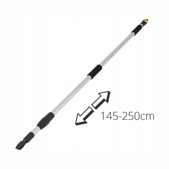 Amio Ανταλλακτικό Πτυσσόμενο Κοντάρι 145-250cm για Κεφαλή Βούρτσας Πλυσίματος Οχημάτων (01274) - 1 τεμ. (01274-KONT/AM)