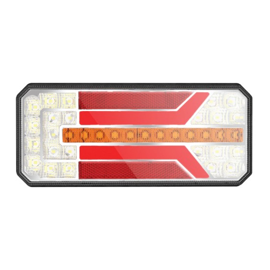Amio - ΦΑΝΑΡΙ ΠΙΣΙΝΟ RCL-01-LR 10-30V LED 236x104x40mm ΜΕ ΚΑΛΩΔΙΟ 1ΤΕΜ (02363/AM)