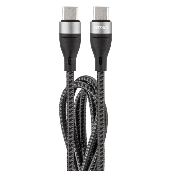 Amio - ΚΑΛΩΔΙΟ ΦΟΡΤΙΣΗΣ ΚΑΙ ΣΥΓΧΡΟΝΙΣΜΟΥ USB TYPE C 200cm 3.0A UC-18 - 1 ΤΕΜ. (02930/AM)