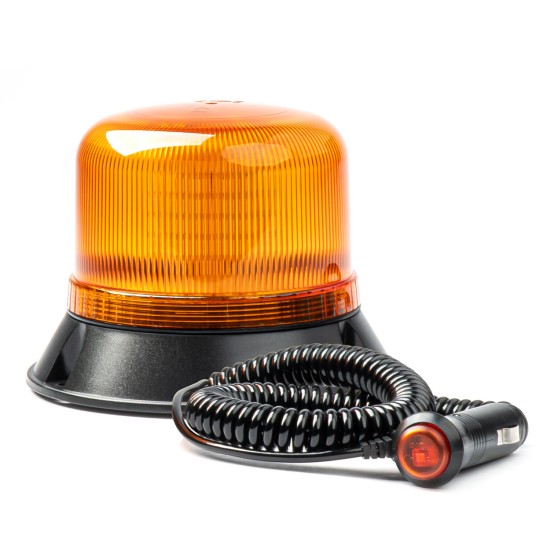 Amio - ΦΑΡΟΣ ΠΟΡΤΟΚΑΛΙ W22M 12/24V - 60xSMD LED - 115x108mm (ΜΑΓΝΗΤΙΚΗ ΒΑΣΗ/ΦΙΣ/ΚΑΛΩΔΙΟ 4m) - 1 ΤΕΜ. (03337/AM)