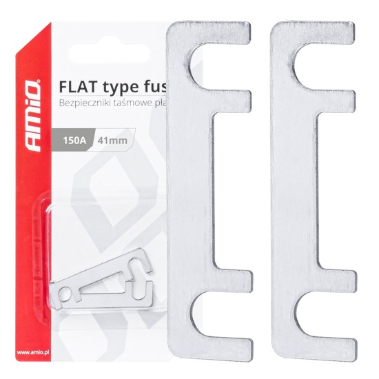 Amio - ΑΣΦΑΛΕΙΕΣ FLAT 41mm 150A - 2 Τεμ. (03495/AM)