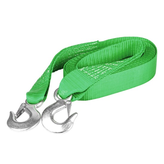 Amio - ΙΜΑΝΤΑΣ ΡΥΜΟΥΛΚΗΣΗΣ TOW ROPE ΠΡΑΣΙΝΟ 75mm 8000KG 5m - 1 τεμ. (03993/AM)