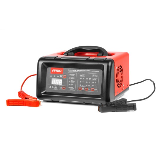 Amio - ΕΚΚΙΝΗΤΗΣ/ΦΟΡΤΙΣΤΗΣ ΜΠΑΤΑΡΙΑΣ 6/12V (100Α START ENGINE) - 1 ΤΕΜ. (04057/AM)