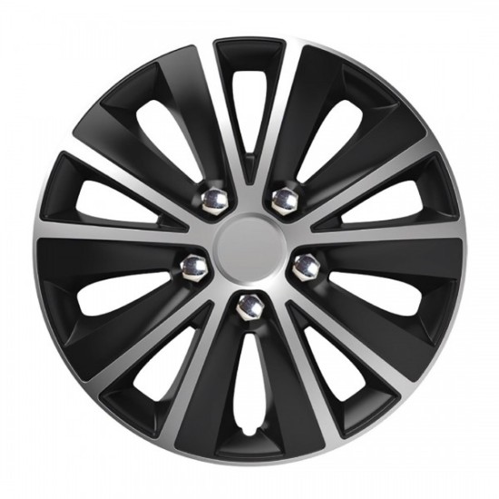 Amio - ΤΑΣΙΑ 16" RAPIDE NC SILVER BLACK- ΣΕΤ 4 ΤΕΜ. ΣΕ ΚΟΥΤΙ (0365/AM)