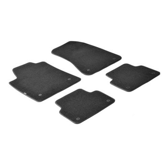 ΠΑΤΑΚΙΑ EXECUTIVE ΜΟΚΕΤΑ ΓΙΑ ALFA ROMEO 159 4D 08/2005-09/2013 / ALFA ROMEO 159 SPORTWAGON 03/2006-09/2013 ΣΕ ΜΑΥΡΟ ΧΡΩΜΑ ΜΕ ΚΟΥΜΠΩΜΑΤΑ LAMPA - 4 ΤΕΜ.
