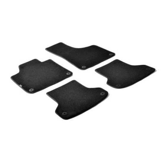 ΠΑΤΑΚΙΑ EXECUTIVE ΜΟΚΕΤΑ ΓΙΑ AUDI A3 3D 05/2003-08/2012 / AUDI A3 CABRIO 04/2008-02/2014 / AUDI A3 SPORTBACK 09/2004-10/2012 ΣΕ ΜΑΥΡΟ ΧΡΩΜΑ ΜΕ ΚΟΥΜΠΩΜΑΤΑ LAMPA - 4 ΤΕΜ.