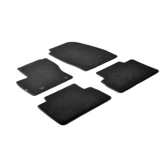 ΠΑΤΑΚΙΑ EXECUTIVE ΜΟΚΕΤΑ ΓΙΑ FORD C-MAX 10/2003-10/2010 ΣΕ ΜΑΥΡΟ ΧΡΩΜΑ ME ΚΟΥΜΠΩΜΑΤΑ LAMPA - 4 ΤΕΜ.