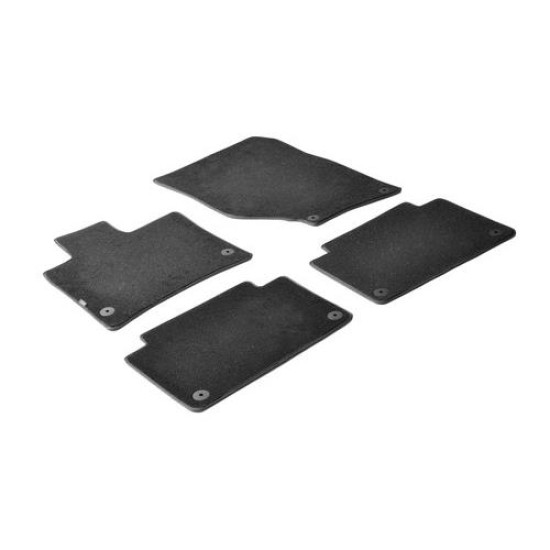 ΠΑΤΑΚΙΑ EXECUTIVE ΜΟΚΕΤΑ ΓΙΑ AUDI Q7 03/2006-05/2015 ΣΕ ΜΑΥΡΟ ΧΡΩΜΑ ΜΕ ΚΟΥΜΠΩΜΑΤΑ LAMPA - 4 ΤΕΜ.