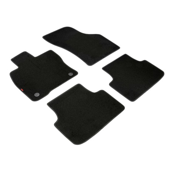 ΠΑΤΑΚΙΑ EXECUTIVE ΜΟΚΕΤΑ ΓΙΑ SEAT LEON 5D 06/2020+ ΣΕ ΜΑΥΡΟ ΧΡΩΜΑ ME ΚΟΥΜΠΩΜΑΤΑ LAMPA - 4 ΤΕΜ.