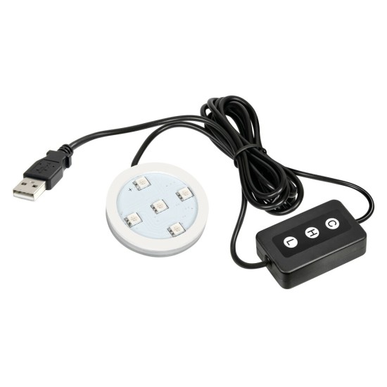 ΒΑΣΗ ΦΩΤΙΖΟΜΕΝΗ ΑΡΩΜΑΤΙΚΟΥ TRUCKY 10/30V - 7 ΧΡΩΜΑΤΩΝ ΜΕ DIMMER (USB TYPE A / ΚΑΛΩΔΙΟ 150 cm)