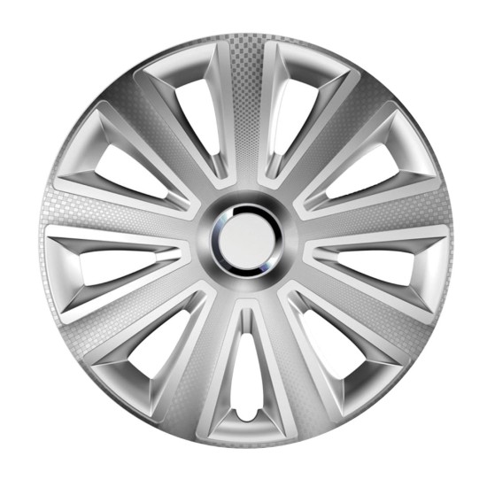 Amio - ΤΑΣΙΑ 14" AVIATOR CARBON RC ΑΣΗΜΙ ΣΕΤ ΣΕ ΚΟΥΤΙ - 4 ΤΕΜ (4288/AM)