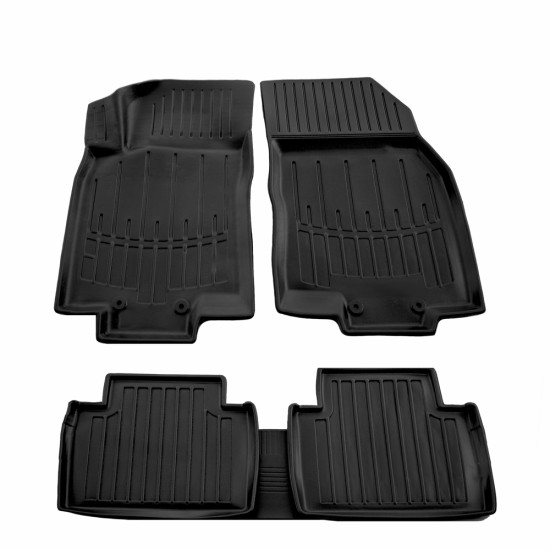 ΠΑΤΑΚΙA ΛΑΣΤΙΧΟ ΣΕ ΣΚΑΦΗ ME KOYMΠΩΜΑΤΑ ΓΙΑ NISSAN ROGUE T32 5D 2013-2020 / X-TRAIL T32 5D 2014-2020 RACE AXION - 5 Τεμ.