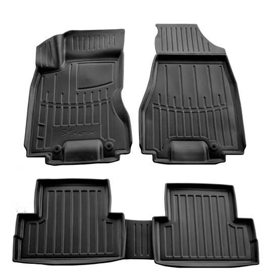 ΠΑΤΑΚΙA ΛΑΣΤΙΧΟ ΣΕ ΣΚΑΦΗ ME KOYMΠΩΜΑΤΑ ΓΙΑ NISSAN X-TRAIL T31 5D 2007-2014  RACE AXION - 5 Τεμ.