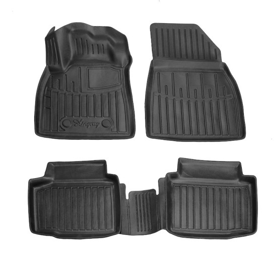 Race Axion - Πατάκια Για Dacia Duster III (P1310) 2024> 5πορτο Λάστιχο Σκαφάκια Προστατευτικά Με Κουμπώματα υλικό Λάστιχο για Επιβατικά Αυτοκίνητα - 4 τεμ. (5018444/ST)