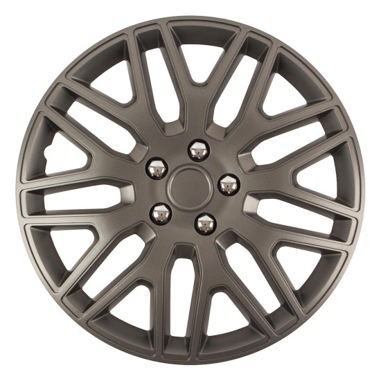 Amio - ΤΑΣΙΑ 15" DAKAR NC ΑΝΘΡΑΚΙ - ΣΕΤ 4ΤΕΜ ΣΕ KOYTI (8286/AM)