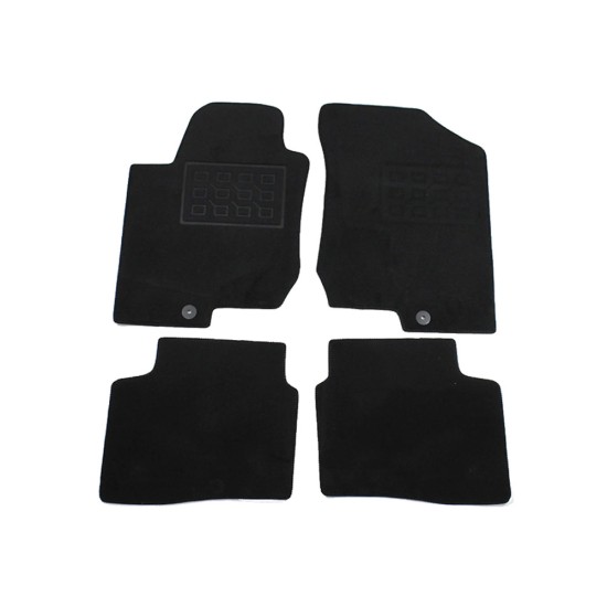 Cik -  ΠΑΤΑΚΙΑ ΜΟΚΕΤΑ ΓΙΑ HYUNDAI I30 09/2007-03/2012 / KIA CEED 09/2007-03/2012 ΣΕ ΜΑΥΡΟ ΧΡΩΜΑ ΜΕ ΚΟΥΜΠΩΜΑΤΑ - 4 ΤΕΜ. (VM.HY.840092/CK)