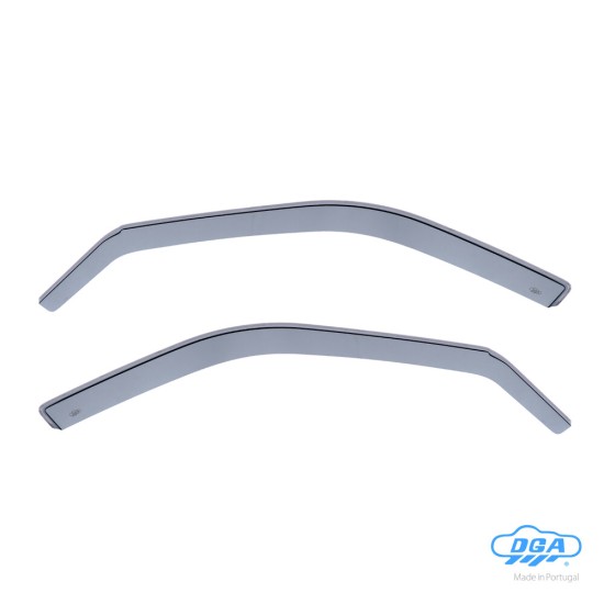 ΖΕΥΓΑΡΙ ΜΠΡΟΣΤΙΝΟΙ ΑΝΕΜΟΘΡΑΥΣΤΕΣ ΓΙΑ CITROEN XSARA 5D 1997-2006 ΑΠΟ ΕΥΚΑΜΠΤΟ ΧΥΤΟ ΑΚΡΥΛΙΚΟ ΓΥΑΛΙ  (CAST ACRYLIC GLASS) DGA - 2 ΤΕΜ.