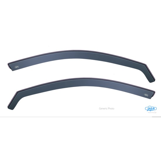 ΖΕΥΓΑΡΙ ΜΠΡΟΣΤΙΝΟΙ ΑΝΕΜΟΘΡΑΥΣΤΕΣ ΓΙΑ FORD FUSION 5D 2002-2012 ΑΠΟ ΕΥΚΑΜΠΤΟ ΧΥΤΟ ΑΚΡΥΛΙΚΟ ΓΥΑΛΙ  (CAST ACRYLIC GLASS) DGA - 2 ΤΕΜ.