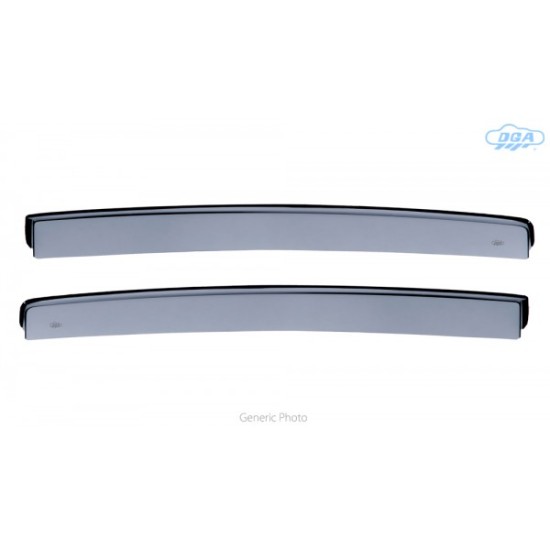 ΖΕΥΓΑΡΙ ΠΙΣΩ ΑΝΕΜΟΘΡΑΥΣΤΕΣ ΓΙΑ VOLVO XC60 5D 2008-2017 ΑΠΟ ΕΥΚΑΜΠΤΟ ΧΥΤΟ ΑΚΡΥΛΙΚΟ ΓΥΑΛΙ DGA - 2 ΤΕΜ.