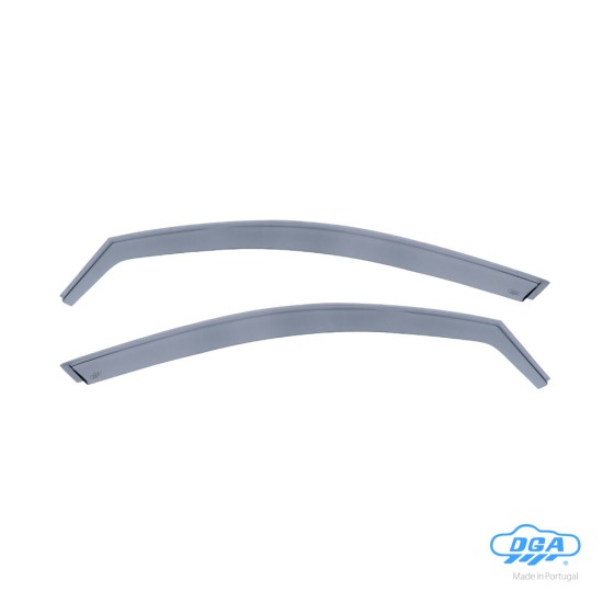 ΖΕΥΓΑΡΙ ΜΠΡΟΣΤΙΝΟΙ ΑΝΕΜΟΘΡΑΥΣΤΕΣ ΓΙΑ NISSAN ALMERA N16 4D/5D 2000-2006 ΑΠΟ ΕΥΚΑΜΠΤΟ ΧΥΤΟ ΑΚΡΥΛΙΚΟ ΓΥΑΛΙ  (CAST ACRYLIC GLASS) DGA - 2 ΤΕΜ.