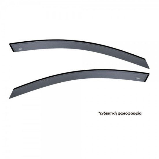 ΖΕΥΓΑΡΙ ΜΠΡΟΣΤΙΝΟΙ ΑΝΕΜΟΘΡΑΥΣΤΕΣ ΓΙΑ SEAT LEON III / ST 5D 2013+ ΑΠΟ ΕΥΚΑΜΠΤΟ ΧΥΤΟ ΑΚΡΥΛΙΚΟ ΓΥΑΛΙ  (CAST ACRYLIC GLASS) DGA - 2 ΤΕΜ.