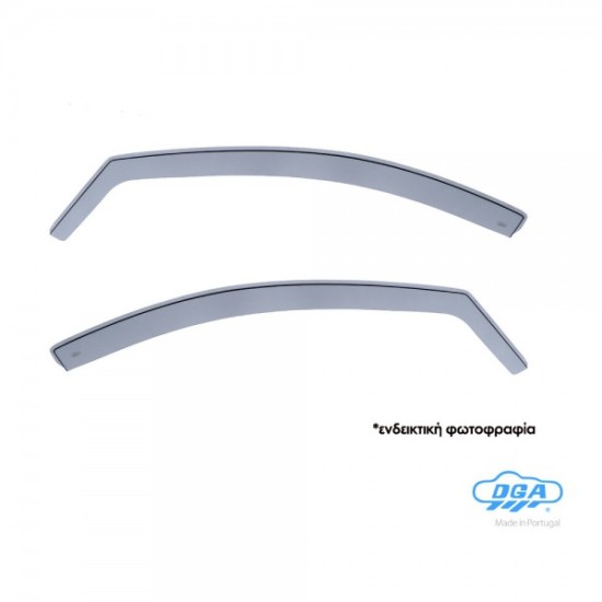 ΖΕΥΓΑΡΙ ΜΠΡΟΣΤΙΝΟΙ ΑΝΕΜΟΘΡΑΥΣΤΕΣ ΓΙΑ VW AMAROK 4D 2009+ ΑΠΟ ΕΥΚΑΜΠΤΟ ΧΥΤΟ ΑΚΡΥΛΙΚΟ ΓΥΑΛΙ (CAST ACRYLIC GLASS) DGA - 2 ΤΕΜ.