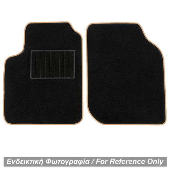 ΠΑΤΑΚΙΑ ΜΟΚΕΤΑ ΓΙΑ MERCEDES SMART 450 1998-2006 ΜΑΥΡΟ ΜΕ ΜΠΕΖ ΡΕΛΙ RACE AXION - 2 ΤΕΜ.