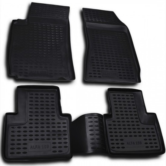ΠΑΤΑΚΙΑ ΣΕ ΣΚΑΦΗ TPE ΛΑΣΤΙΧΟ ΓΙΑ LANDROVER DISCOVERY 3 10/2004-08/2009  ΣΕ ΜΑΥΡΟ ΧΡΩΜΑ NOVLINE - 4 ΤΕΜ.