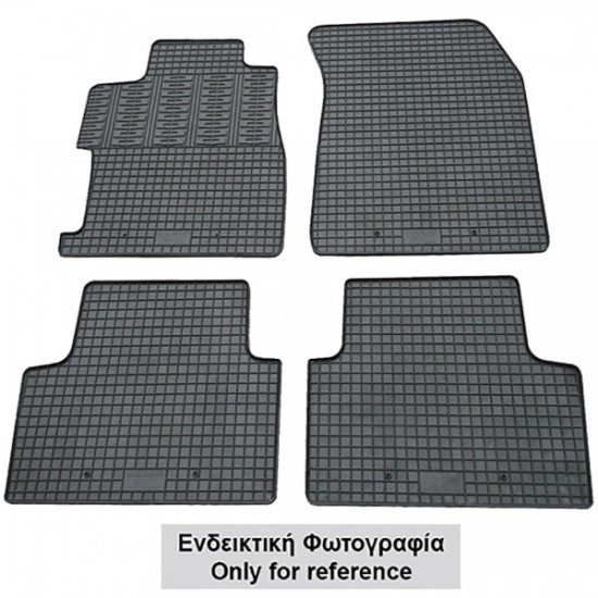 Cik - ΠΑΤΑΚΙΑ ΑΥΤΟΚΙΝΗΤΟΥ ΑΠΟ ΛΑΣΤΙΧΟ ΓΙΑ VW ID.4 2020+ / SKODA ENYAQ iV (ΜΕ ΚΟΥΜΠΩΜΑΤΑ) - 4 ΤΕΜ. (RM.VW.0047/CK)