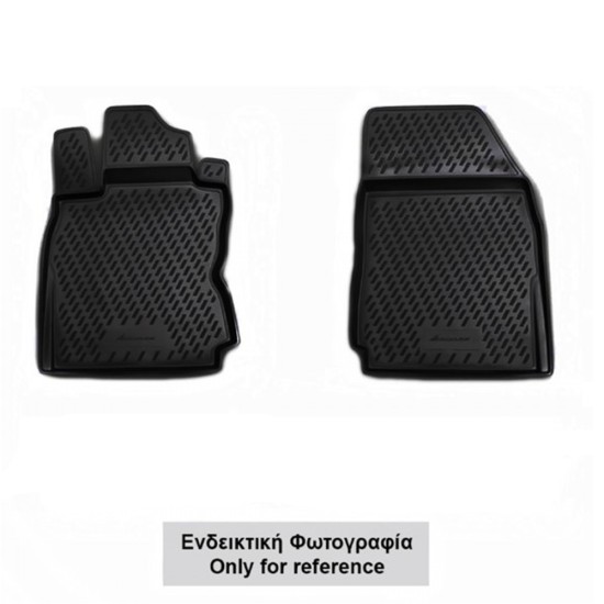 ΠΑΤΑΚΙΑ ΣΕ ΣΚΑΦΗ TPE ΛΑΣΤΙΧΟ ΓΙΑ NISSAN NP300 MANUAL 2016+  ΣΕ ΜΑΥΡΟ ΧΡΩΜΑ NOVLINE - 2 ΤΕΜ.
