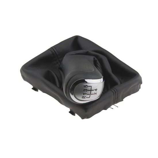 ΠΟΜΟΛΟ ΤΑΧΥΤΗΤΩΝ  ΓΙΑ AUDI A4 2007+/A5 2007+/A6 2004+/Q5 2008+ ΧΡΩΜΙΟ ΜΕ ΕΝΔΕΙΞΗ 5 ΤΑΧΥΤΗΤΩΝ ΚΑΙ ΜΑΥΡΗ ΦΟΥΣΚΑ NTY - 1 TEM.
