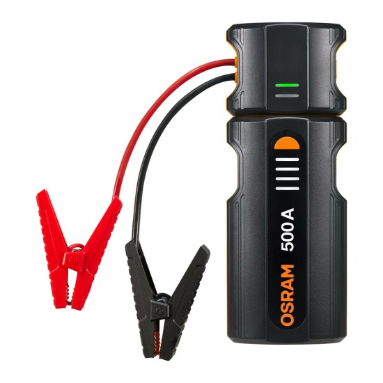 ΕΚΚΙΝΗΤΗΣ ΜΠΑΤΑΡΙΑΣ/ΦΑΚΟΣ/USB(3000cc ΒΕΝΖΙΝΗ/1500cc DIESEL)12V 6000mAh 200-500A JUMPSTART OSRAM - 1 ΤΕΜ.