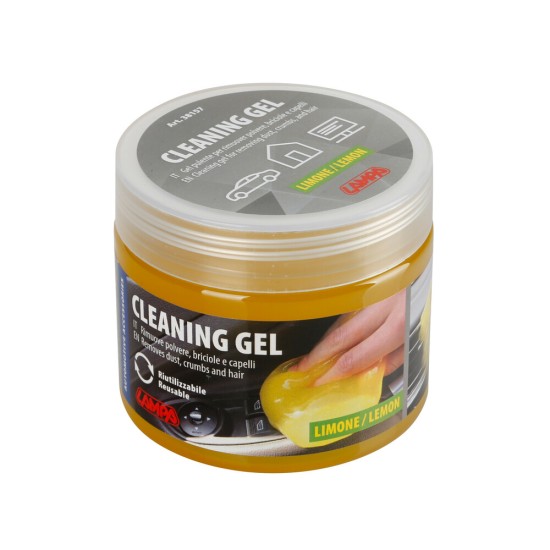 ΤΖΕΛ (GEL) ΚΑΘΑΡΙΣΜΟΥ ΕΠΙΦΑΝΕΙΩΝ (ΕΠΑΝΑΧΡΗΣΙΜΟΠΟΙΟΥΜΕΝΟ) ΑΡΩΜΑ ΛΕΜΟΝΙ 160g  LAMPA - 1 ΤΕΜ.