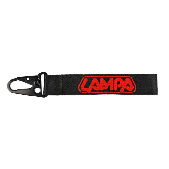 ΜΠΡΕΛΟΚ ΚΑΡΑΜΠΙΝΕΡ ΜΕ LOGO LAMPA ΣΕ ΜΑΥΡΟ ΧΡΩΜΑ 1ΤΕΜ.