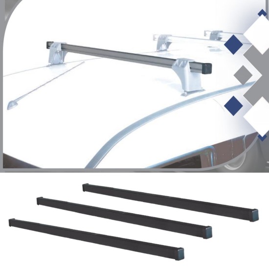 ΚΙΤ ΜΠΑΡΕΣ ΓΙΑ VW CADDY III / MAXI 2011+2015+ ΜΕ 3 ΕΠΑΓΓΕΛΜΑΤΙΚΕΣ ΜΠΑΡΕΣ ΣΙΔΗΡΟΥ K39 (K39-260 X 3 - K39-223 X 2 - K39-225 X 1)