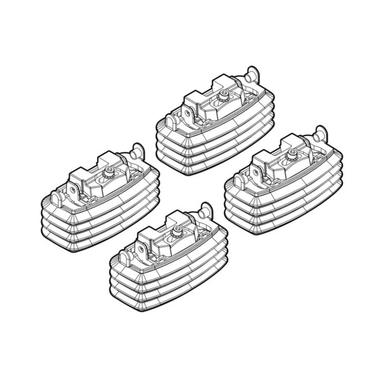 ΑΚΡΑ ΓΙΑ ΜΠΑΡΕΣ NORDRIVE ΓΙΑ MAZDA 3 4D/5D 01/04-13 / KIA CEED 5D 02/07-04/12 KIT