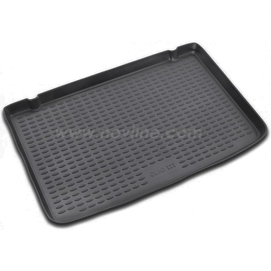 ΠΑΤΑΚΙ ΣΚΑΦΗ ΠΟΡΤ ΜΠΑΓΚΑΖ ΓΙΑ RENAULT CLIO ΤΡΙΘΥΡΟ III 10/2005+ TPE ΛΑΣΤΙΧΟ ΣΕ ΜΑΥΡΟ ΧΡΩΜΑ NOVLINE - 1 ΤΕΜ.