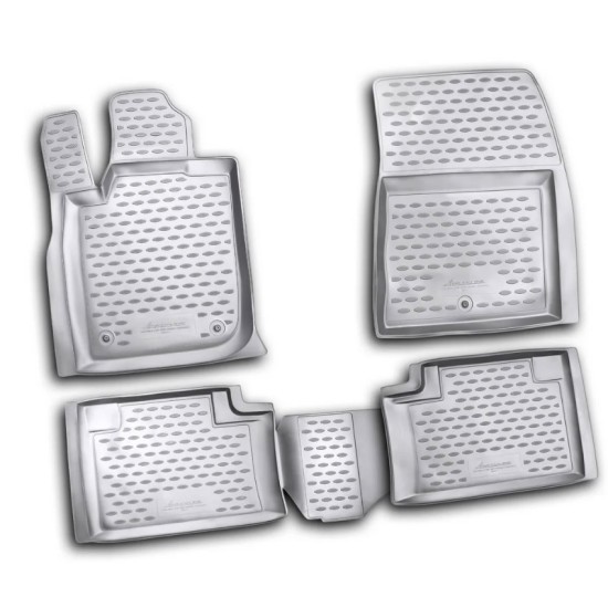 ΠΑΤΑΚΙΑ ΣΕ ΣΚΑΦΗ TPE ΛΑΣΤΙΧΟ ΓΙΑ JEEP GRAND CHEROKKE (WK2) 5D 2010-2013  ΣΕ ΜΑΥΡΟ ΧΡΩΜΑ NOVLINE - 4 ΤΕΜ.