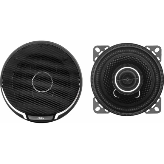 ΗΧΕΙΑ 2 ΔΡΟΜΩΝ 4inc 100mm ΣΤΡΟΓΓΥΛΑ 100W 86dB OSIO - 2 ΤΕΜ.