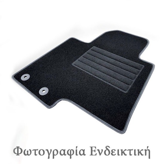 Cik -  ΠΑΤΑΚΙΑ ΜΟΚΕΤΑ ΓΙΑ CITROEN C4 PICASSO 7ΘΕΣΙΟ 2007-2011 ΣΕ ΜΑΥΡΟ ΧΡΩΜΑ ΜΕ ΚΟΥΜΠΩΜΑΤΑ - 4 ΤΕΜ. (VM.CI.840477/CK)