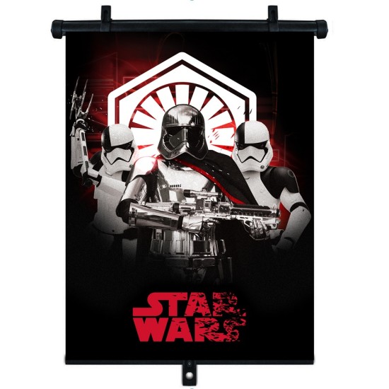 Amio - ΚΟΥΡΤΙΝΑΚΙ ΗΛΙΟΠΡΟΣΤΑΣΙΑΣ ΣΕ ΡΟΛΟ STAR WARS STORMTROOPER 36x45cm ΓΙΑ ΠΛΑΙΝΟ ΤΖΑΜΙ/ΠΙΣΩ ΠΑΡΜΠΡΙΖ - 1 Τεμ. (S59321/AM)