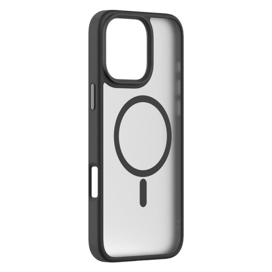 Θήκη TPU & PC Shock Proof Devia Magnetic Apple iPhone 16 Pro Pino Μαύρο Θήκη TPU & PC Shock Proof Devia Magnetic Apple iPhone 16 Pro Pino Μαύρο