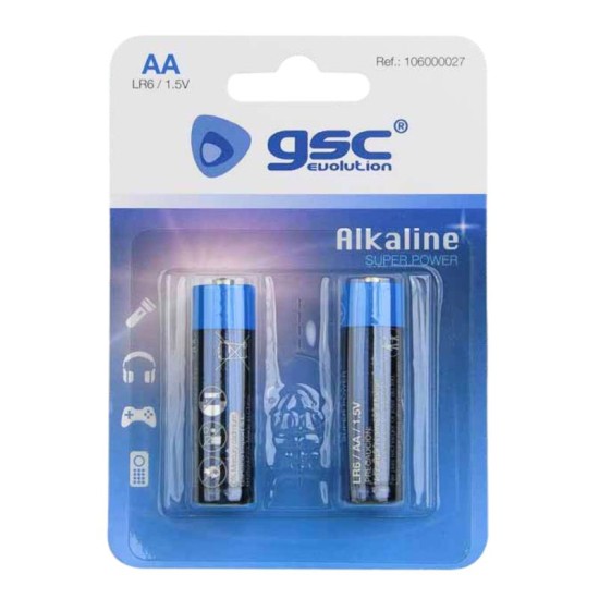 Μπαταρία Alkaline GSC Evolution AA LR06 (2 τεμ.) Μπαταρία Alkaline GSC Evolution AA LR06 (2 τεμ.)