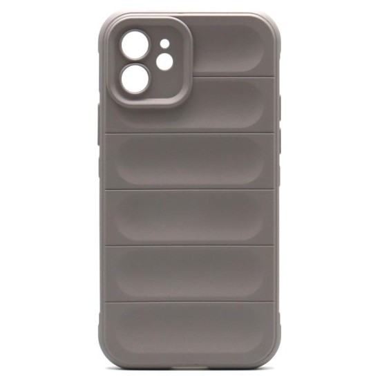 Θήκη Shield TPU inos Apple iPhone 12 Stripes Ανοιχτό Γκρι Θήκη Shield TPU inos Apple iPhone 12 Stripes Ανοιχτό Γκρι