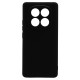 Θήκη Soft TPU inos Xiaomi Redmi Note 14 Pro 4G S-Cover Μαύρο