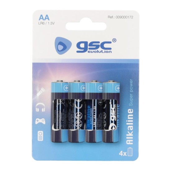 Μπαταρία Alkaline GSC Evolution AA LR06 (4 τεμ.) Μπαταρία Alkaline GSC Evolution AA LR06 (4 τεμ.)