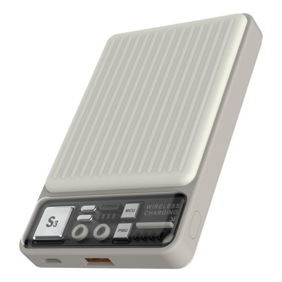 Ασύρματος Φορτιστής Ανάγκης Devia S28 Magnetic 22.5W 10000mAh Extreme Speed Ivory Ασύρματος Φορτιστής Ανάγκης Devia S28 Magnetic 22.5W 10000mAh Extreme Speed Ivory