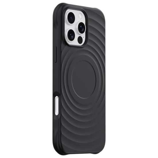 Θήκη TPU Shock Proof Devia Magnetic Apple iPhone 16 Pro Ripple Μαύρο Θήκη TPU Shock Proof Devia Magnetic Apple iPhone 16 Pro Ripple Μαύρο