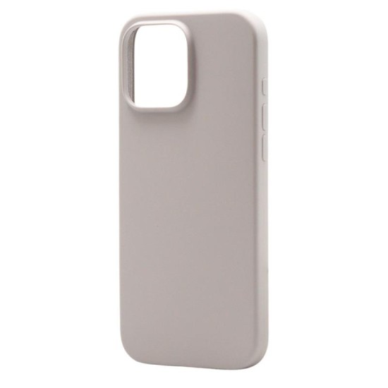 Θήκη Liquid Silicon inos Apple iPhone 16 Pro 5G Velvet Ανοιχτό Γκρι Θήκη Liquid Silicon inos Apple iPhone 16 Pro 5G Velvet Ανοιχτό Γκρι
