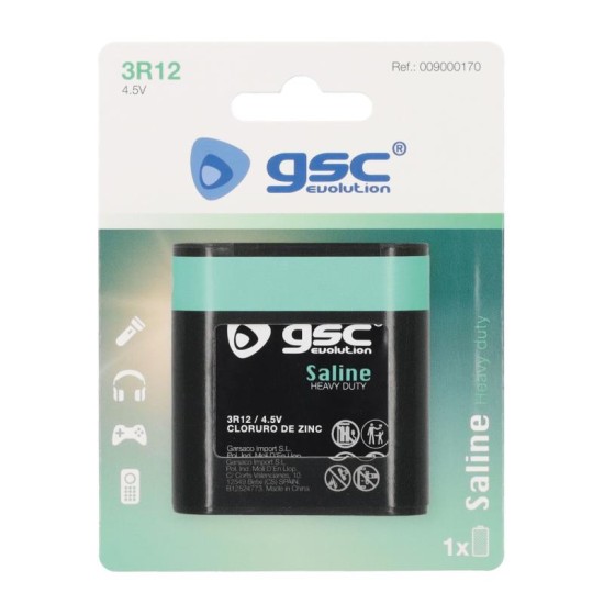 Μπαταρία Heavy Duty GSC Evolution 3R12 4.5V (1 τεμ.) Μπαταρία Heavy Duty GSC Evolution 3R12 4.5V (1 τεμ.)